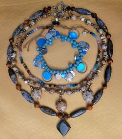 Bead Necklaces And Bracelet