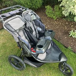 Bob Revolution Flex Duallie Double Jogging Stroller