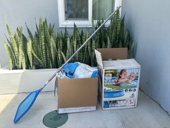 Intex Inflatable Pool & Pump - $60