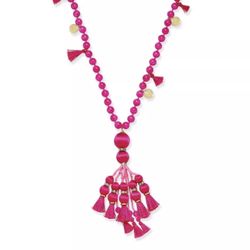 Kate Spade New York Bead and Tassel Pendant Necklace