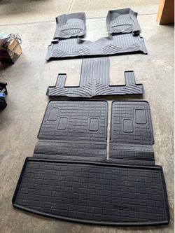 Weather tech floor mats  for 2021-24 Tahoe Yukon