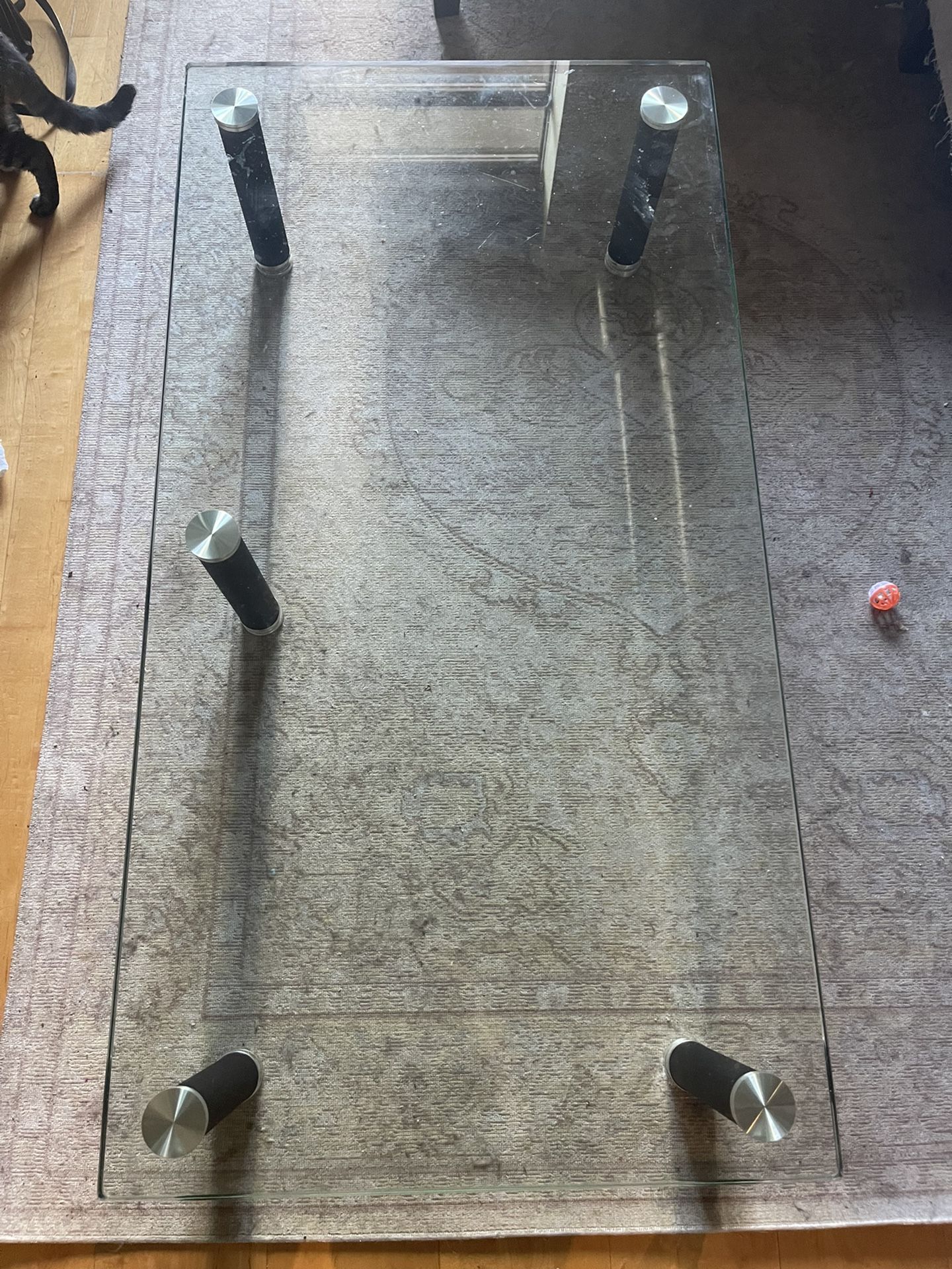 Glass Rectangulr Table