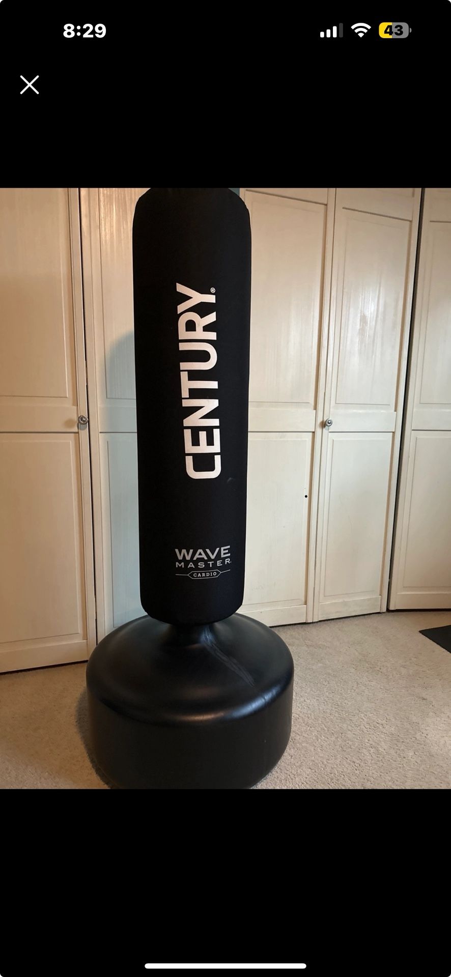 Century Wavemaster Cardio Free Standing Punching Bag