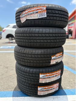 205/70-14 Vendo set de llantas Nuevas con 50,000 millas de garantía