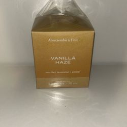 Abercrombie & Fitch Vanilla Haze 2.5oz (75ML)