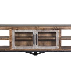 Vintage Rustic TV Stand 