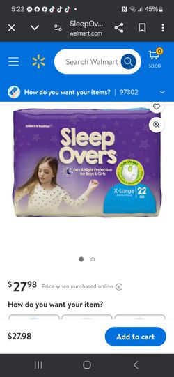 Sleep Overs Pull Ups