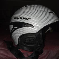 Slokker Ski Snowboarding ❄️ Helmet White Made In Italy 60-62 Cm Size Xl By Mango Design Bicycle Helmet BMX Helmet ⛑️ 