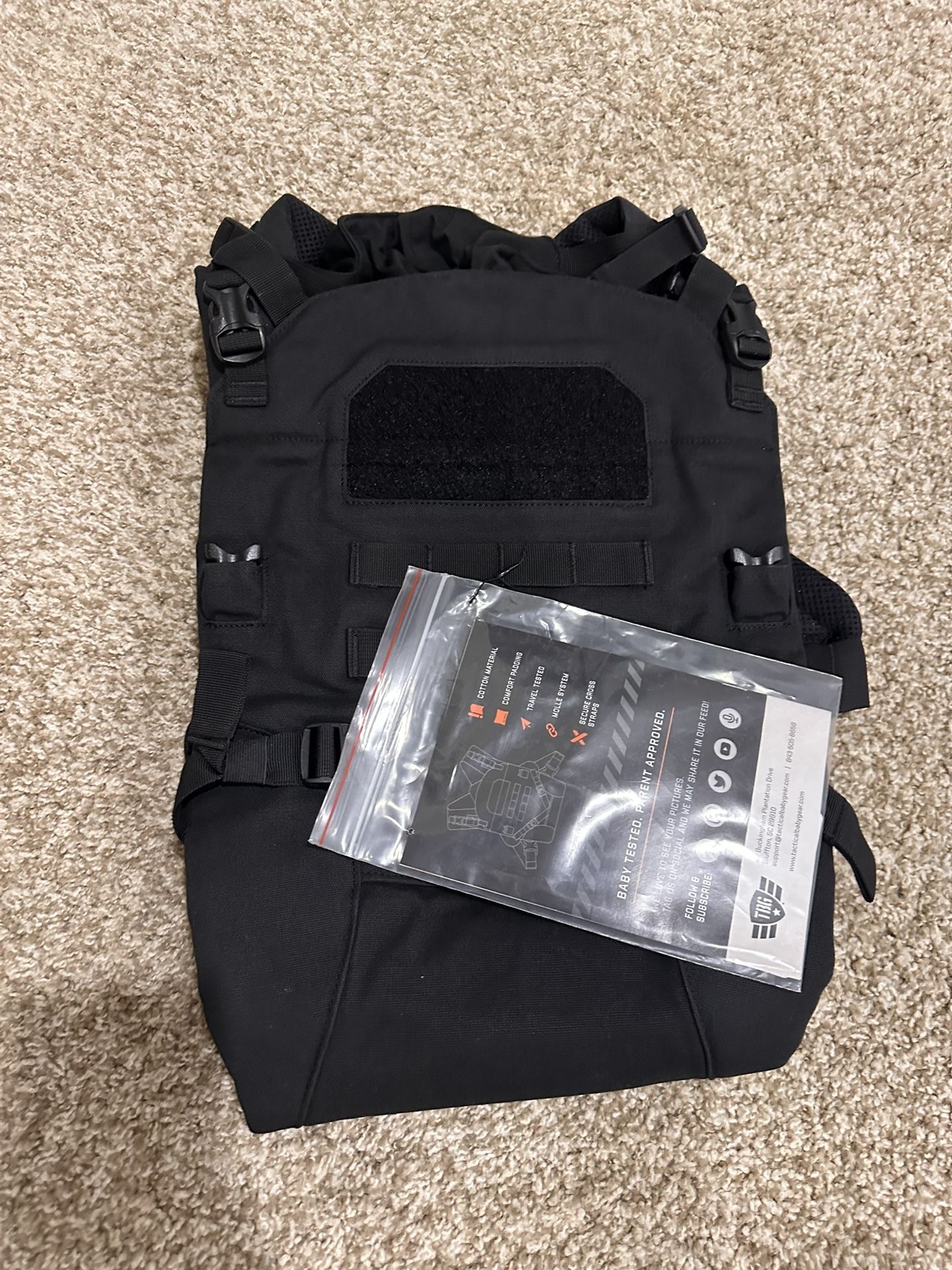Tactical gear baby carrier