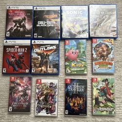 PS5/Switch Games For Sale