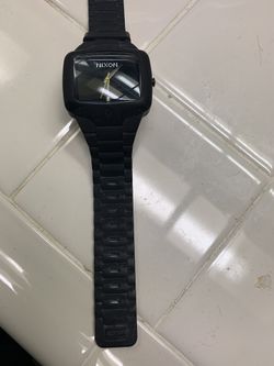 Nixon rubber player watch