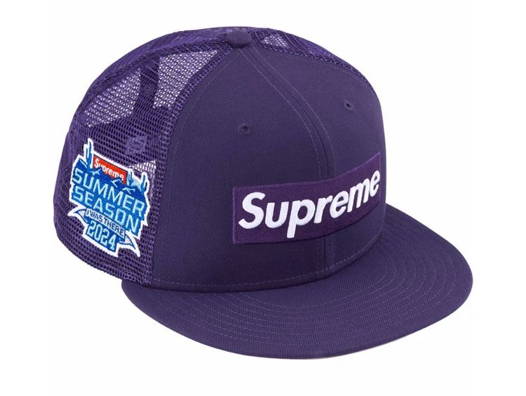 Purple Supreme Trucker Hat 7 3/8