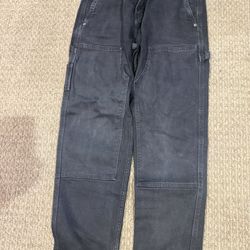 Hollister Dark Grey Carpenter Jeans 