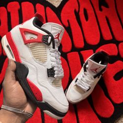 Air Jordan 4s “ Red Cement 