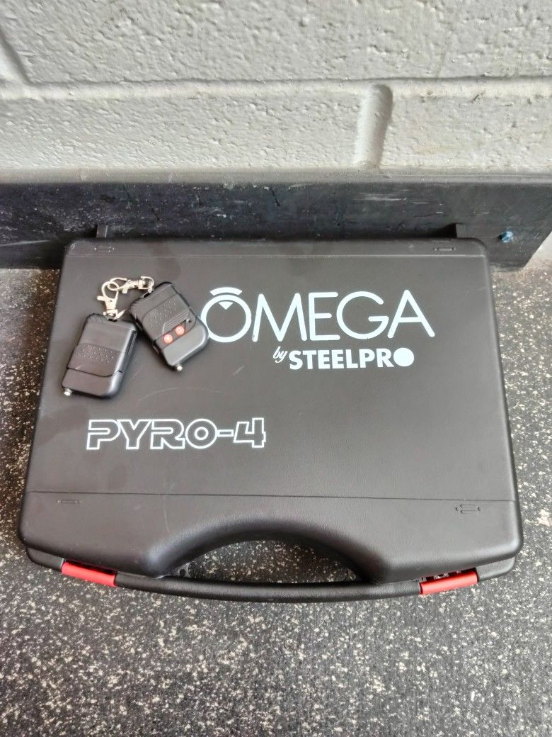 Set De 4 Detonadores Inalambricos Omega Steelpro - Pyro-4