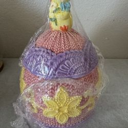  Spring Cookie Jar  ✨🐣🐥💕✨🤍