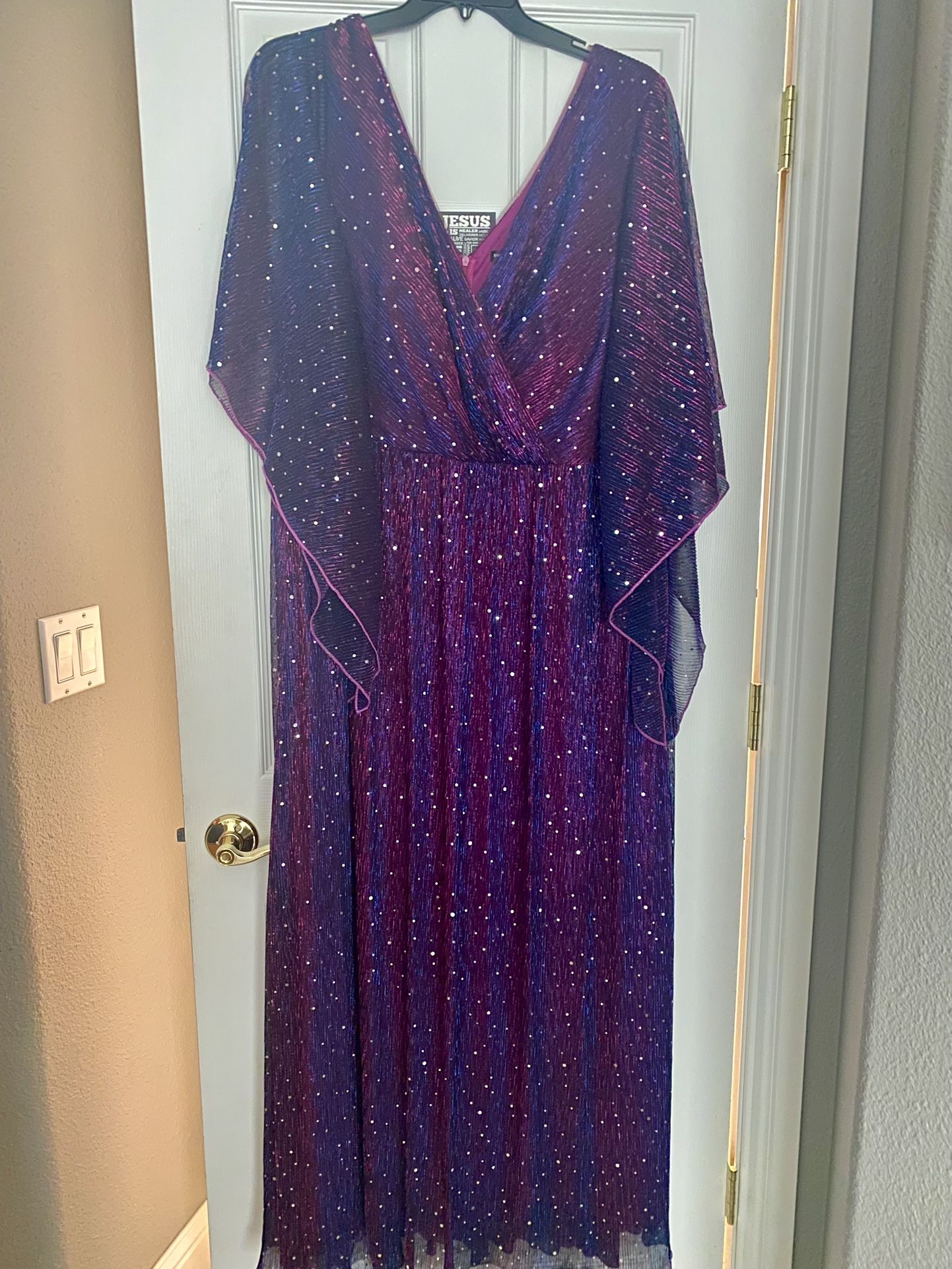 Beautiful Maxi Evening,wedding ,prom Dress 3X 24w