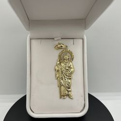 10KY Saint Jude Pendant