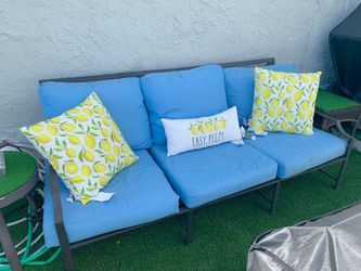 Restoration Hardware outdoor patio furniture couch frame only