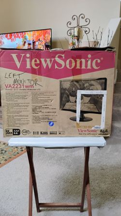 Used ViewSonic VA2231wm 22" Widescreen LCD Monitor
