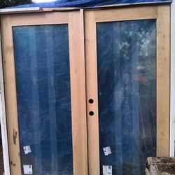 Exterior Double Doors 