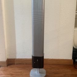 Brookstone “Big Blue Media Tower” Speaker