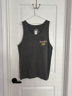 Urban Outfitters Ripple Run Club Gray Tank Top Men’s Size Large NWT