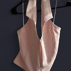 Pink Halter Top