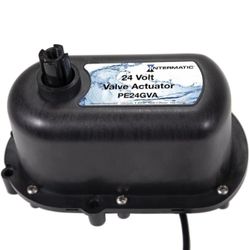 Intermatic PE24GVA 24V Compact Valve Actuator – Tool-Free Setup, Infinite Cam Adjustment, Weatherproof Design - Universal Compatibility for Pool & Spa