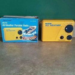 Realistic AM/FM All-Weather Portable Radio