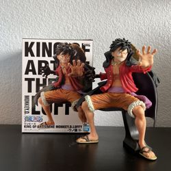 King of Artist Monkey D Luffy statue