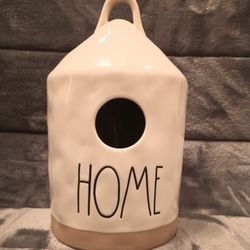 Rae Dunn "HOME" Round Birdhouse - Artisan Collection - By Magenta 