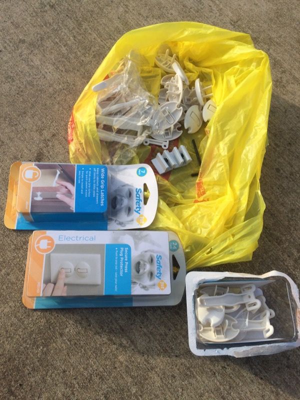 Safety first locks latches and electrical childproofing