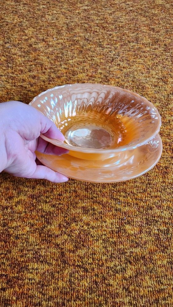 Fire King Plate & Bowl