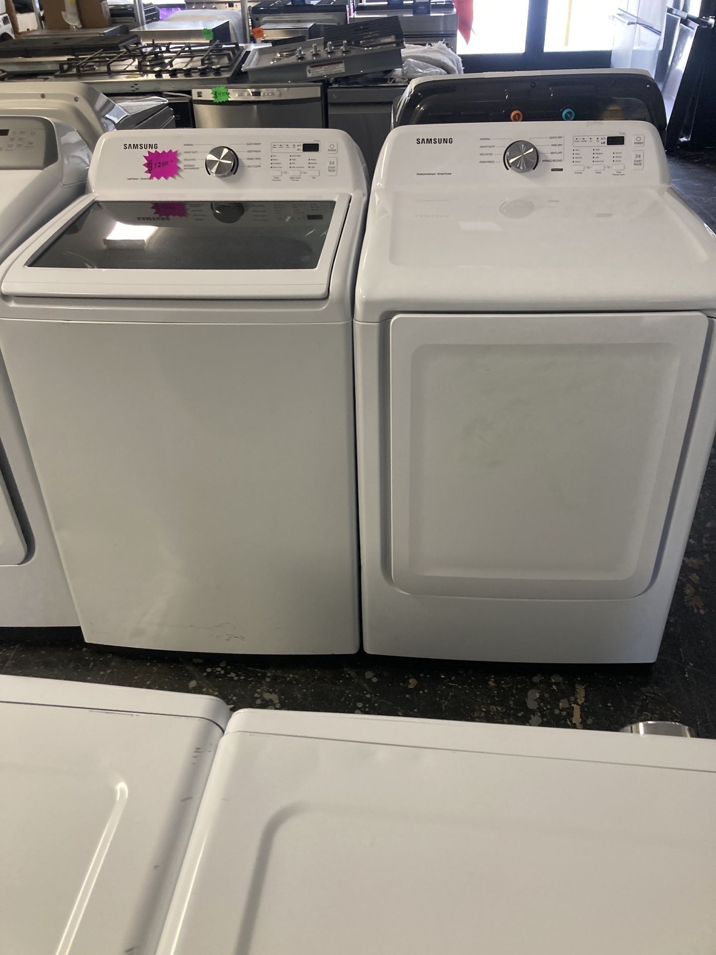 Samsung Washer Dryer Set 👚👖👔👙