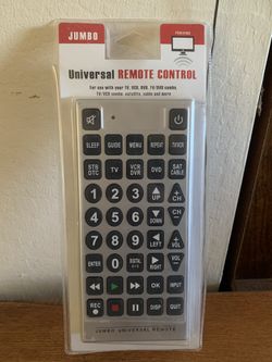 Large Universal Remote