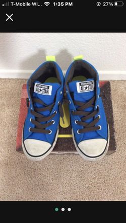 CONVERSE ALL STAR boys shoes size 4