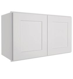 ROOMTEC 30” Light Gray Shaker Wall Cabinet – New in Box (RTA)