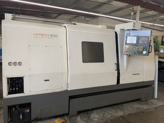 2005 HWACHEON HITECH 300L CNC LATHE