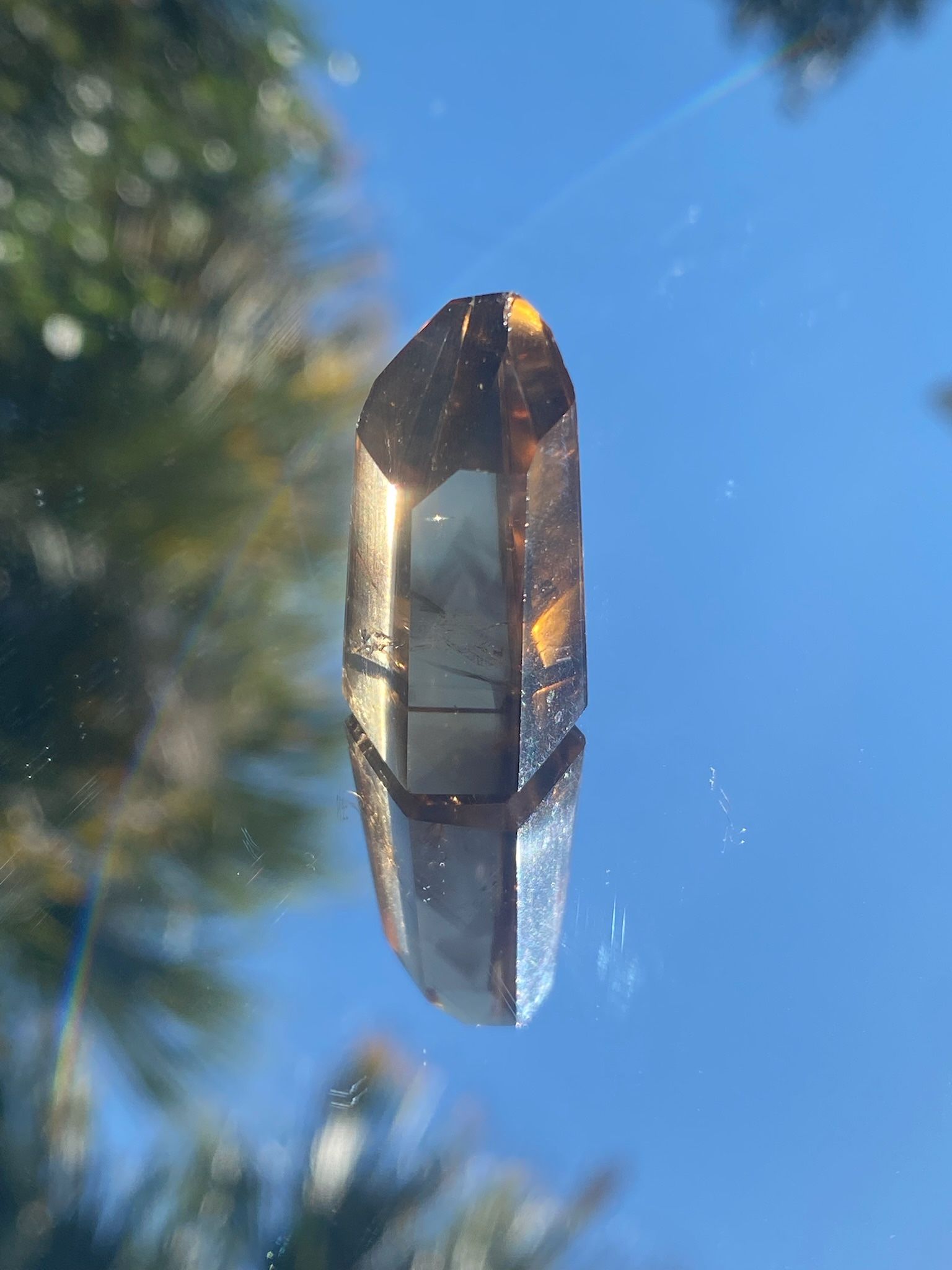 Smokey Citrine Tower