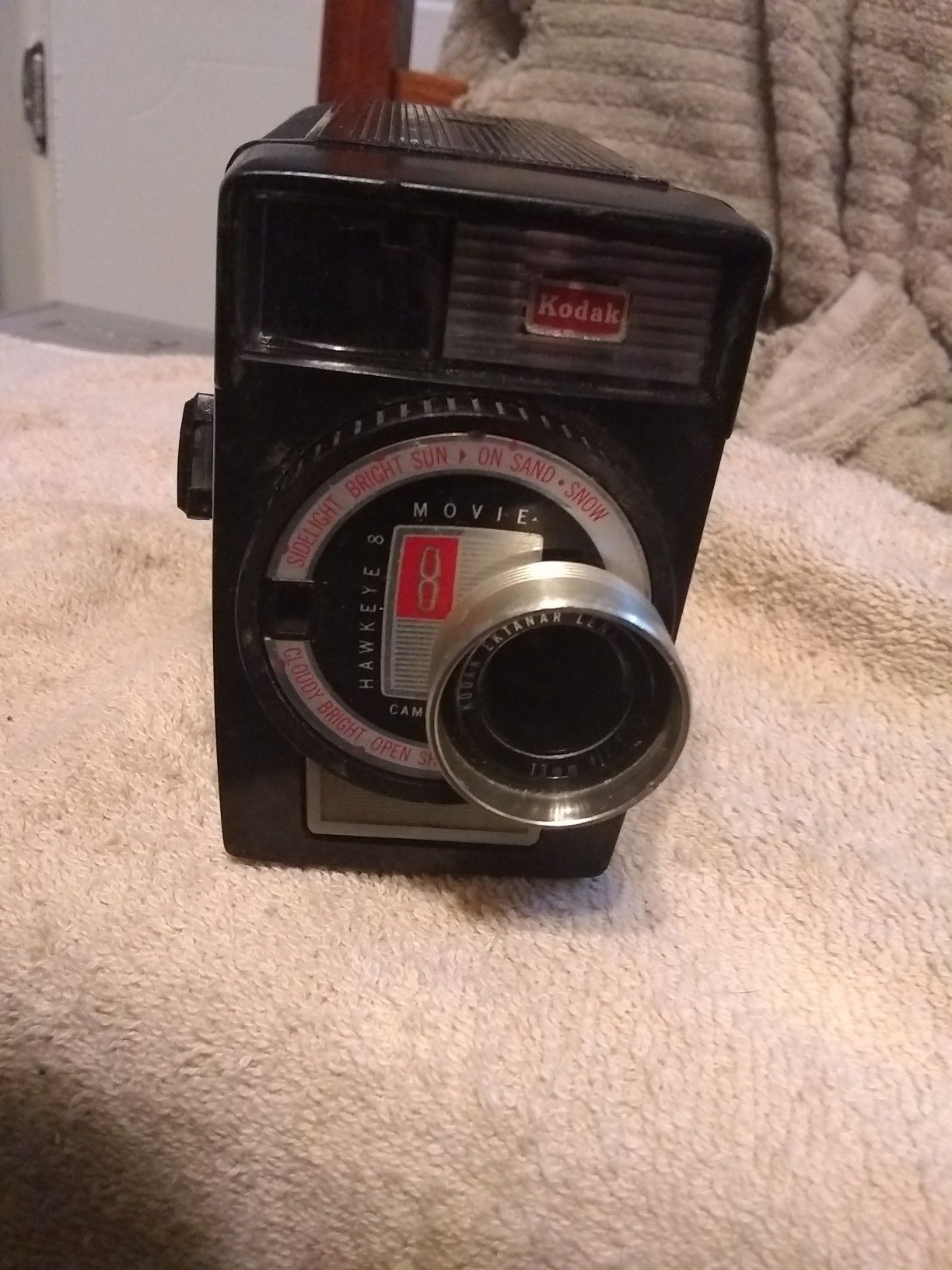 Vintage Kodak Hawkeye 8 movie camera