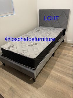 Cama tamaño individual (twin) con colchón incluido