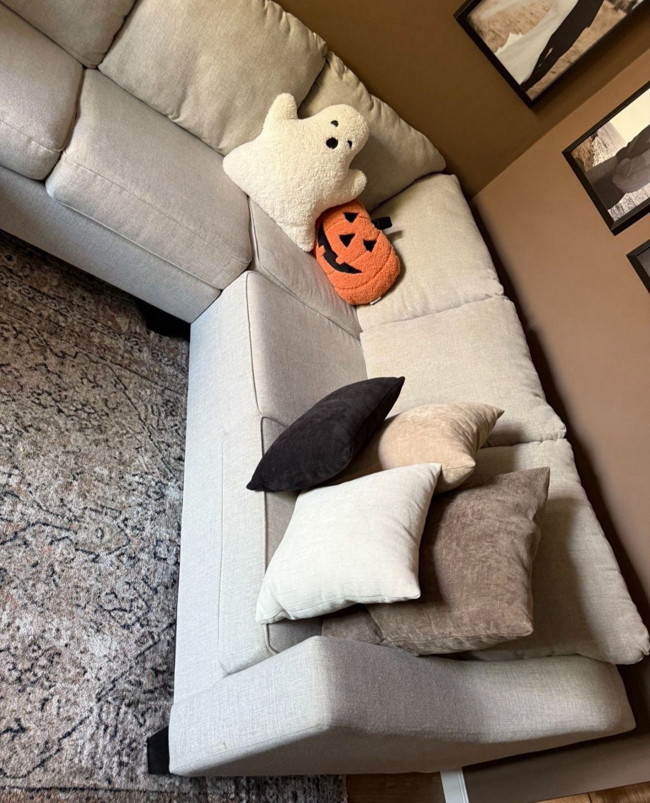 Sectional Couch With 65” Left Facing Chaise - CASH ONLY. 