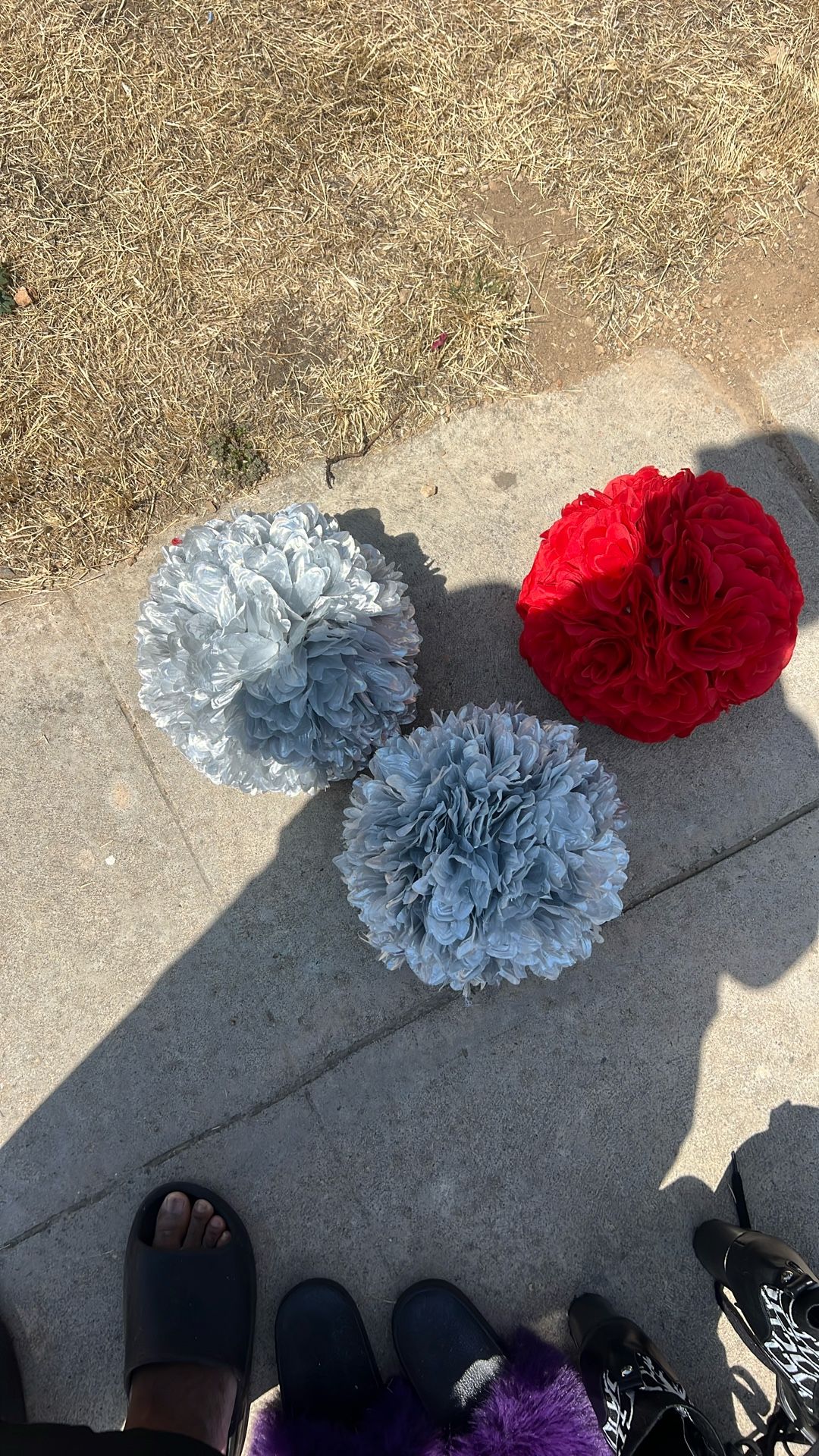 Flower Balls / Price Is Firm $5 Each