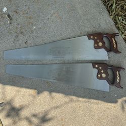 Lynx Brand Hand Saws Rip And Crosscut 