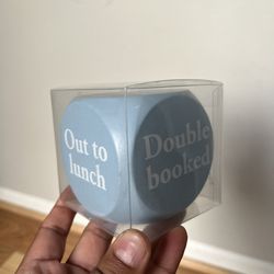 Quirky Office Paperweight Cube