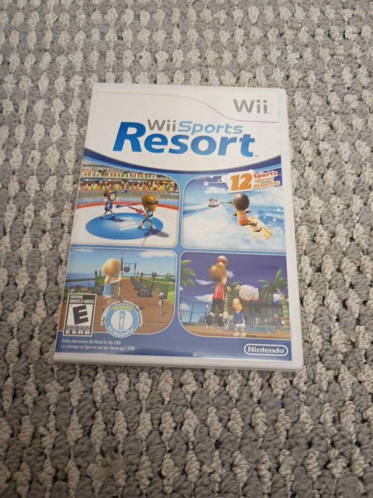 Nintendo Wii Sports Resort Game Cib