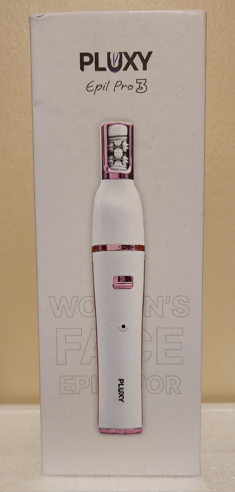 Pluxy Epil Pro 3. Women's Face Epilator (Waterproof)