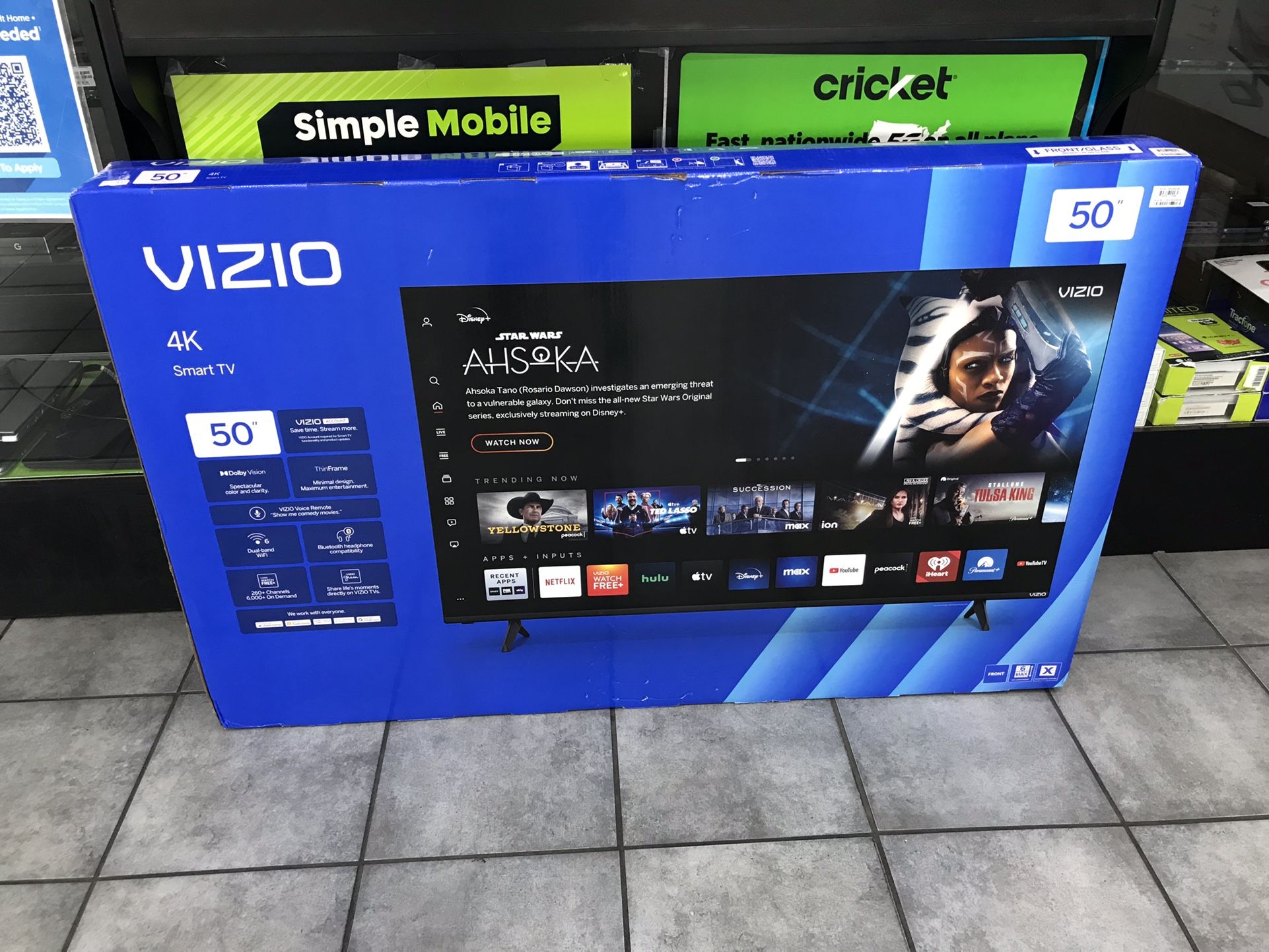 Vizio 50 Inch Smart Tv $30 Down