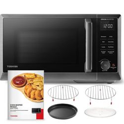 TOSHIBA 6-in-1 Inverter Countertop Microwave Oven Air Fryer Combo
